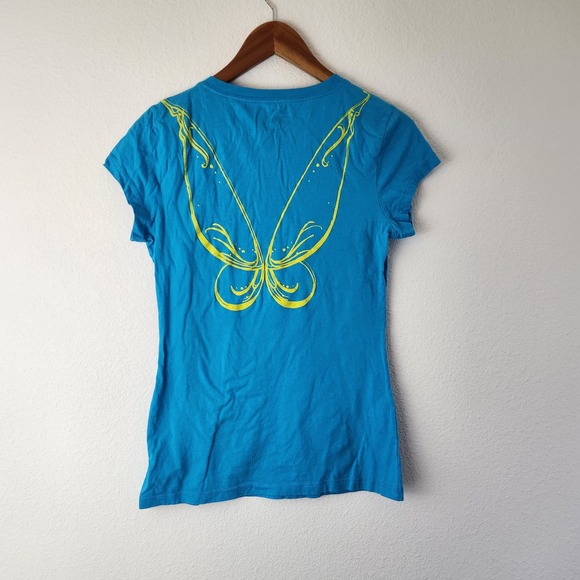 Tinkerbelle Disney Junior's Size XL 15/17 Short Sleeve T-Shirt - Picture 3 of 6